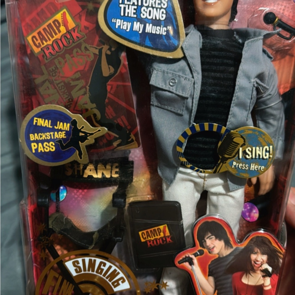 Joe Jonas (Camp Rock) Singing Doll with Gray Jacket
